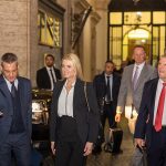 Pam Bondi (Attorney General degli Stati Uniti) e Tilman Fertitta (Amasciatore USA in Italia)