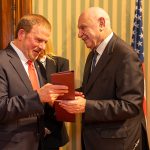 Carlo Nordio e Tilman Fertitta (Amasciatore USA in Italia)