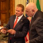 Carlo Nordio e Tilman Fertitta (Amasciatore USA in Italia)