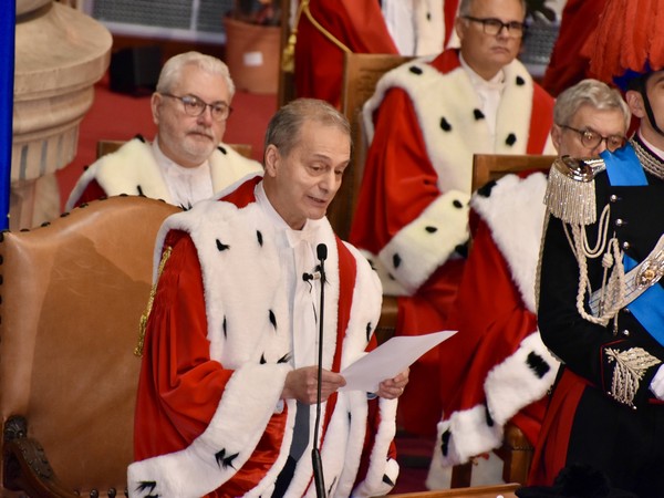Inaugurazione AG 2026 - Procuratore generale Corte di Cassazione Pietro Gaeta (foto Ministero della giustizia)