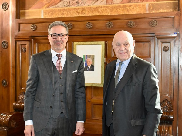 Il ministro Nordio con il presidente della provincia autonoma di Bolzano Arno Kompatscher (Credit: Ministero della Giustizia)