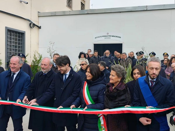 Inaugurazione Ipm Rovigo 8gen2026 (foto Ministero della giustizia)