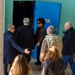 Entrata della palestra dell'IPM di Casal del Marmo