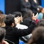 i ragazzi dell'IPM di Casal del Marmo durante la proiezione del film "ANNA"