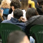 i ragazzi dell'IPM di Casal del Marmo al termine della proiezione del film "ANNA"