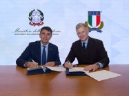 Il Capo del Dipartimento dell’Amministrazione Penitenziaria Stefano Carmine De Michele e il Presidente della Federazione Italiana Rugby Andrea Duodo