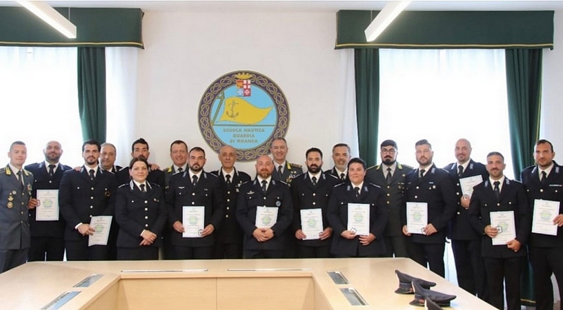 Scuola Nautica della Guardia di Finanza di Gaeta: consegna delle abilitazioni