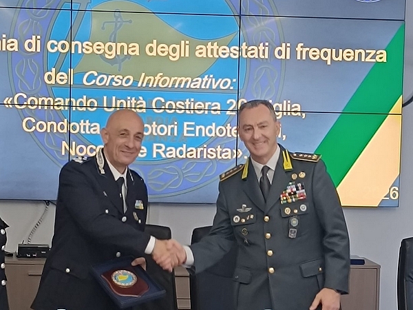 Scuola Nautica della Guardia di Finanza di Gaeta: consegna delle abilitazioni