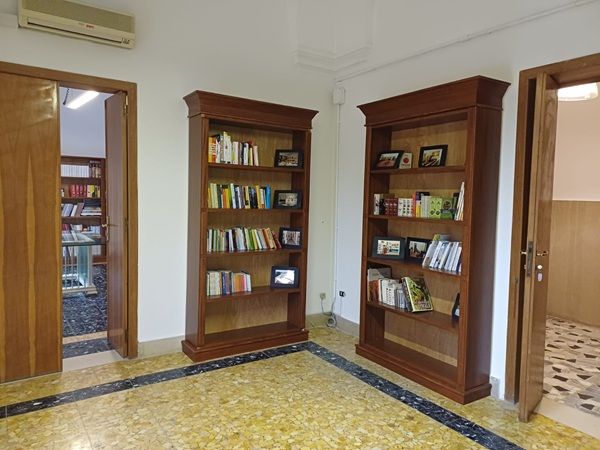 Angolo Biblioteca Villa Tresca IPM LECCE