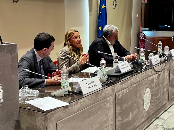 Margherita Cardona Albini e Michele Emiliano