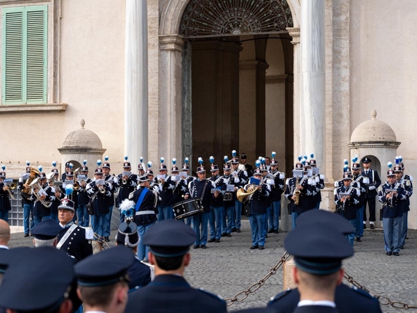 Polizia penitenziaria: il Cambio della Guardia d'Onore al Quirinale