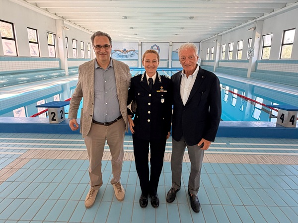 Palestra del centro sportivo Fiamme azzurre - Foto del ministero della Giustizia