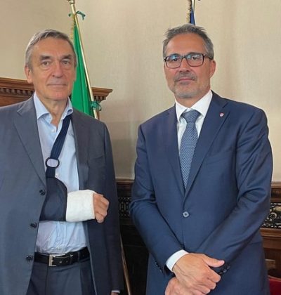 Antonio Mura e Arno Kompatscher (foto Ministero della Giustizia)