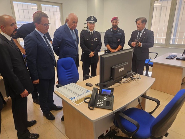 Ministro Nordio a casa circondariale Cagliari 'Ettore Scalas' (foto Ministero della Giustizia)