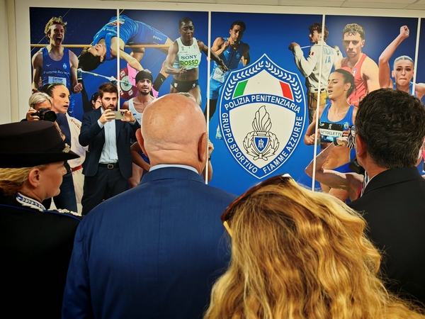 Polizia penitenziaria: inaugurato il nuovo Centro sportivo delle Fiamme Azzurre