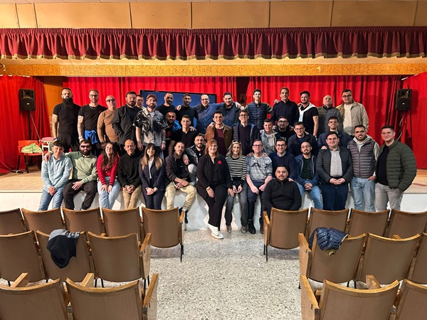 Partecipanti al podcast "Ci credi ancora" - 7 agosto 2026 - Teatro della Casa circondariale di Foggia -Foto del Ministero della Giustizia