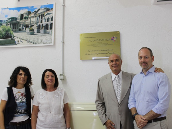 Inaugurazione dell'aula informatica Roma Rebibbia - 5 agosto 2026