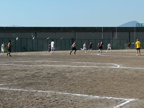 Gara di calcio all'interno della Casa Circondariale di Frosinone