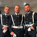 tre agenti di polizia penitenziaria