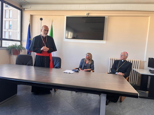 Visita cardinal Pizzaballa al carcere di Spoleto - 23 settembre 2026