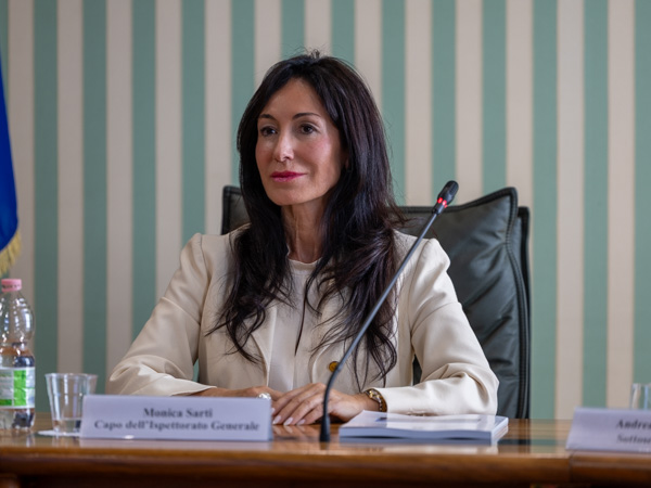 Monica Sarti, Capo dell'Ispettorato generale