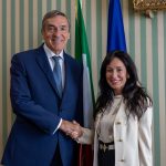 Antonello Mura (Capo di Gabinetto) e Monica Sarti (Capo Ispettorato Generale)