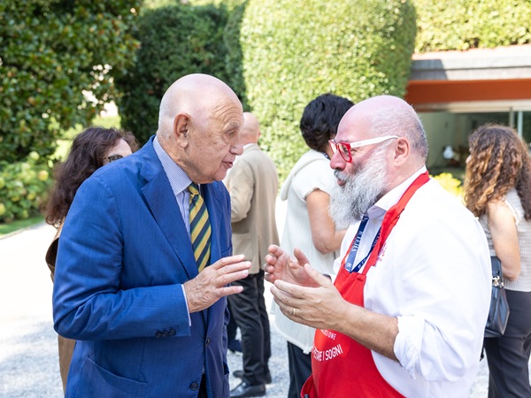 Il ministro Nordio e il fondatore di PizzAut, Nico Acampora (Credit: TEHA)