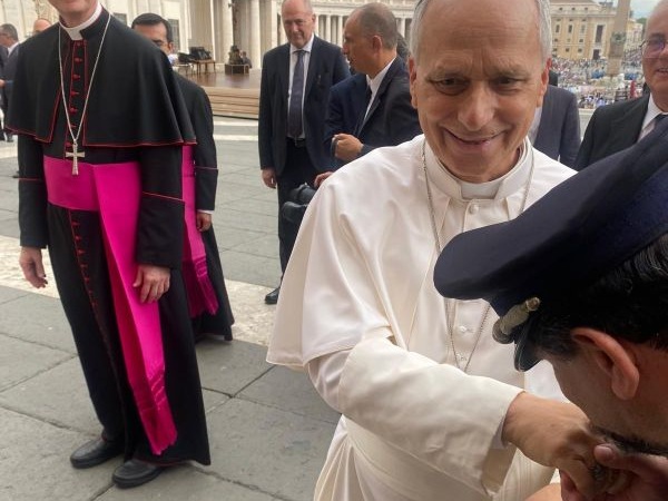 Detenuti della Casa di Reclusione di Arienzo incontrano il Papa