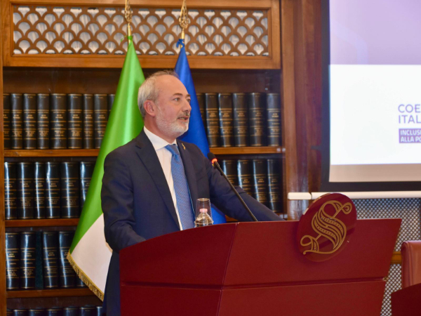 Il sottosegretario Andrea Ostellari