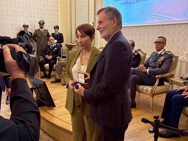 Il sottosegretario Balboni alla cerimonia del premio "Pasquale Mandato"