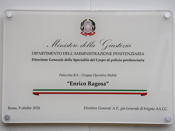 Intitolata al Gen. Enrico Ragosa la sede del GOM